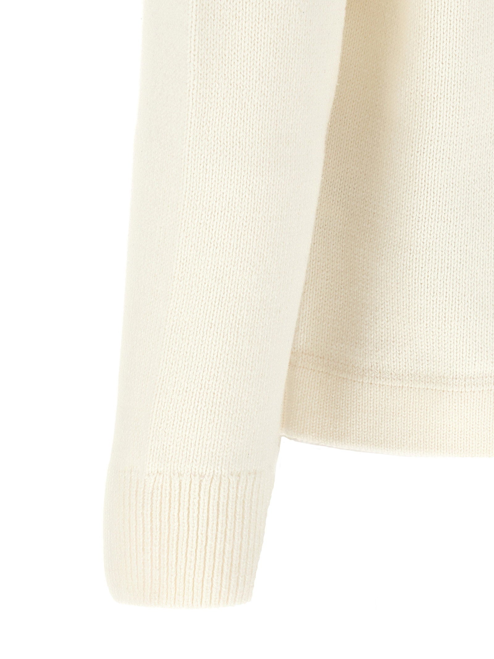 Polo Ralph Lauren Katoenen Letterman Cardigan met P-Patch Ivoor-thumbmail-4