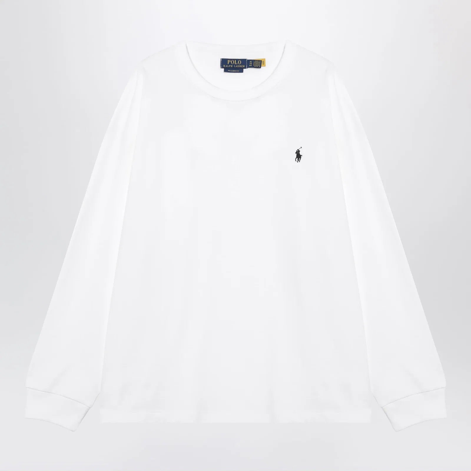 Polo Ralph Lauren White cotton Relaxed-Fit crewneck sweatshirt Topwear Polo Ralph Lauren