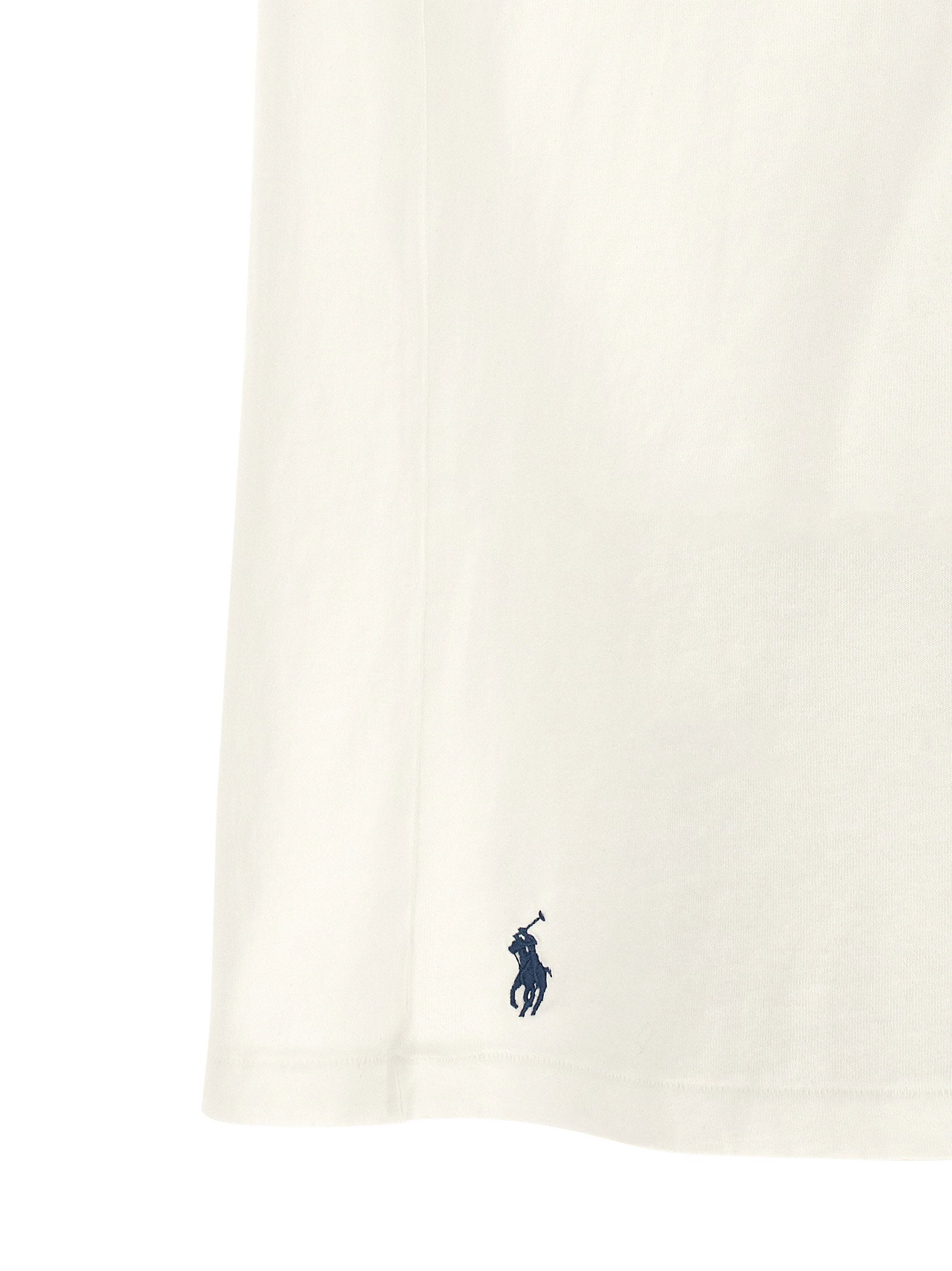 Polo Ralph Lauren Aged Effect Patch Katoenen T-shirt Blauw Topwear Polo Ralph Lauren