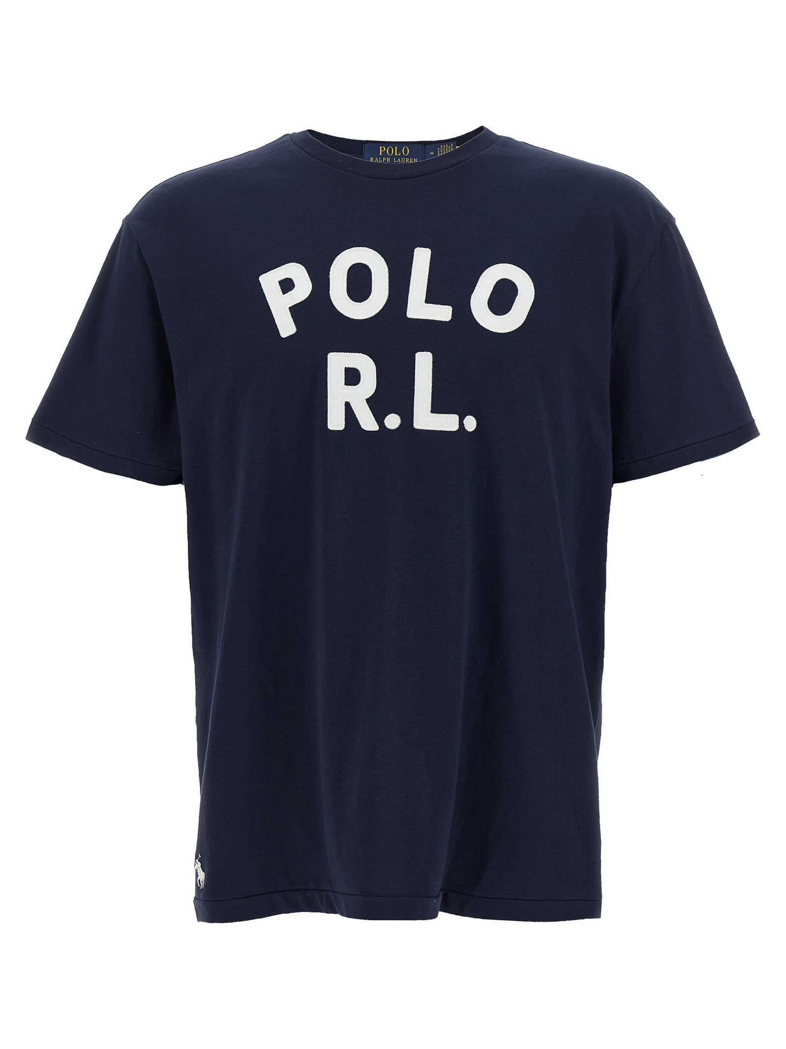 Polo Ralph Lauren Embroidered Logo Jersey T-Shirt Navy