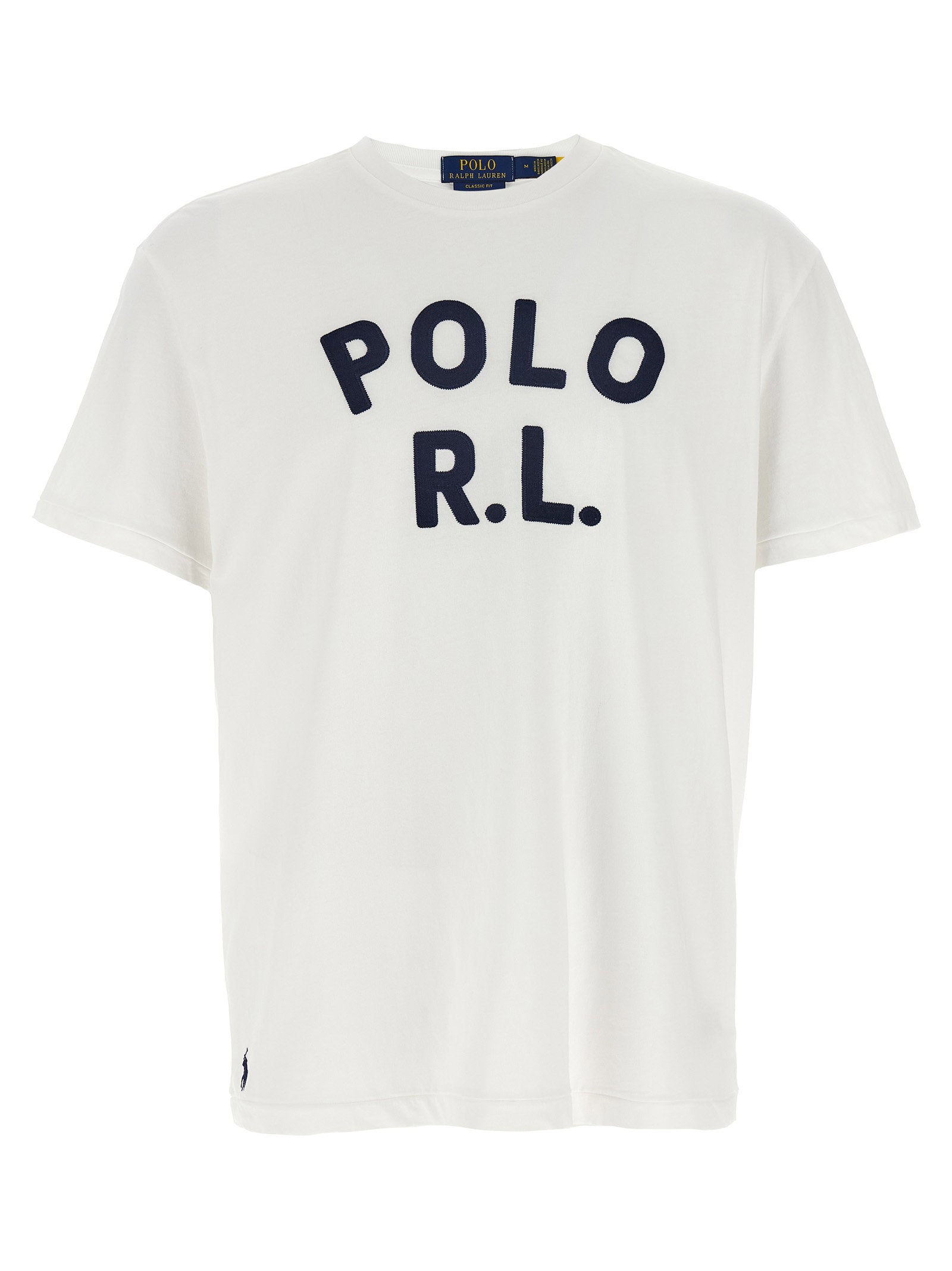 Polo Ralph Lauren Classic Fit Logo T-shirt Wit T-shirt Polo Ralph Lauren