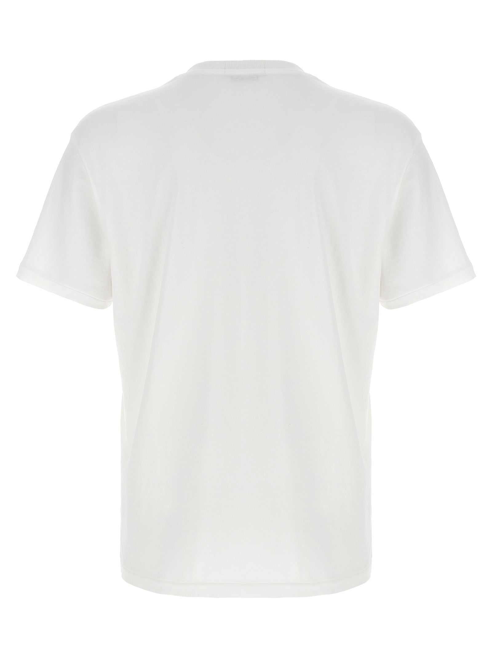 Polo Ralph Lauren wit logo T-shirt effen achterzijde
