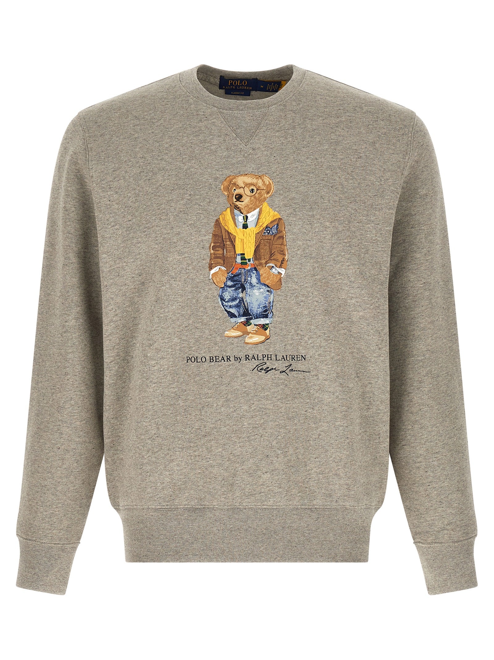 Polo Ralph Lauren Fleece Mélange Blend Polo Bear Sweatshirt