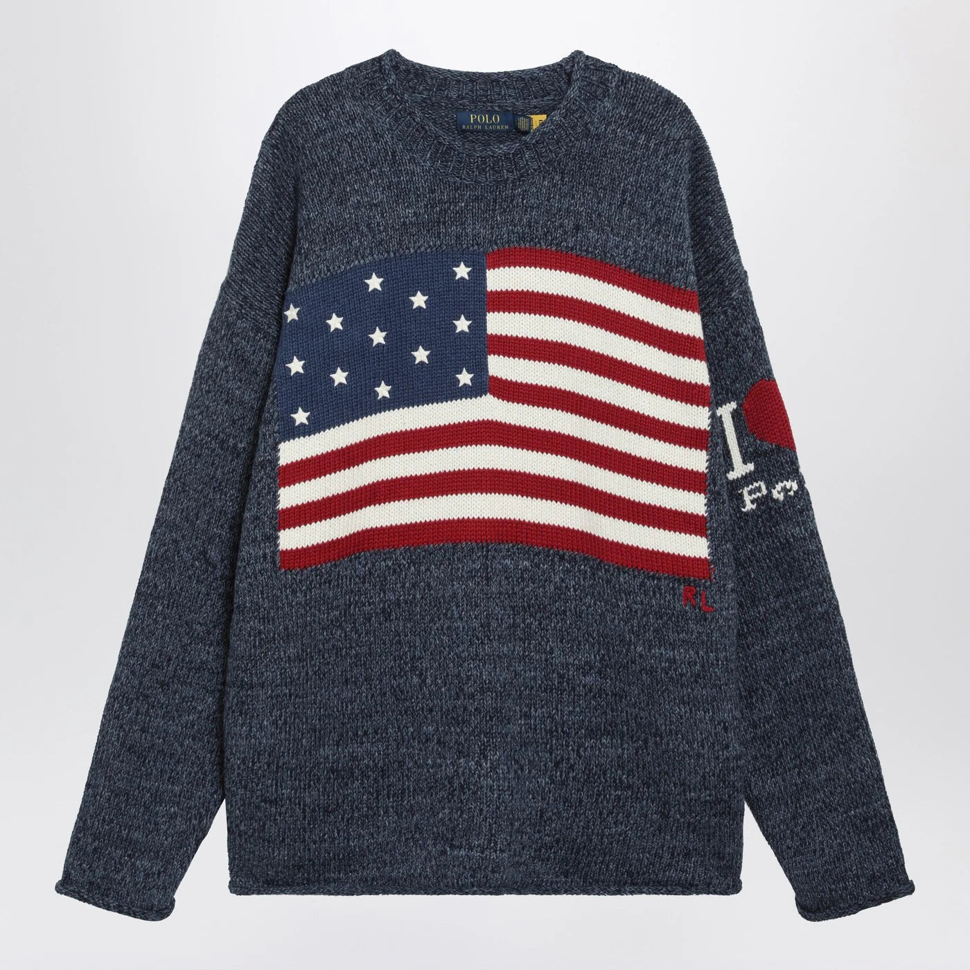 Polo Ralph Lauren Regular-fit “I Love Polo” flag sweater Knitwear Polo Ralph Lauren