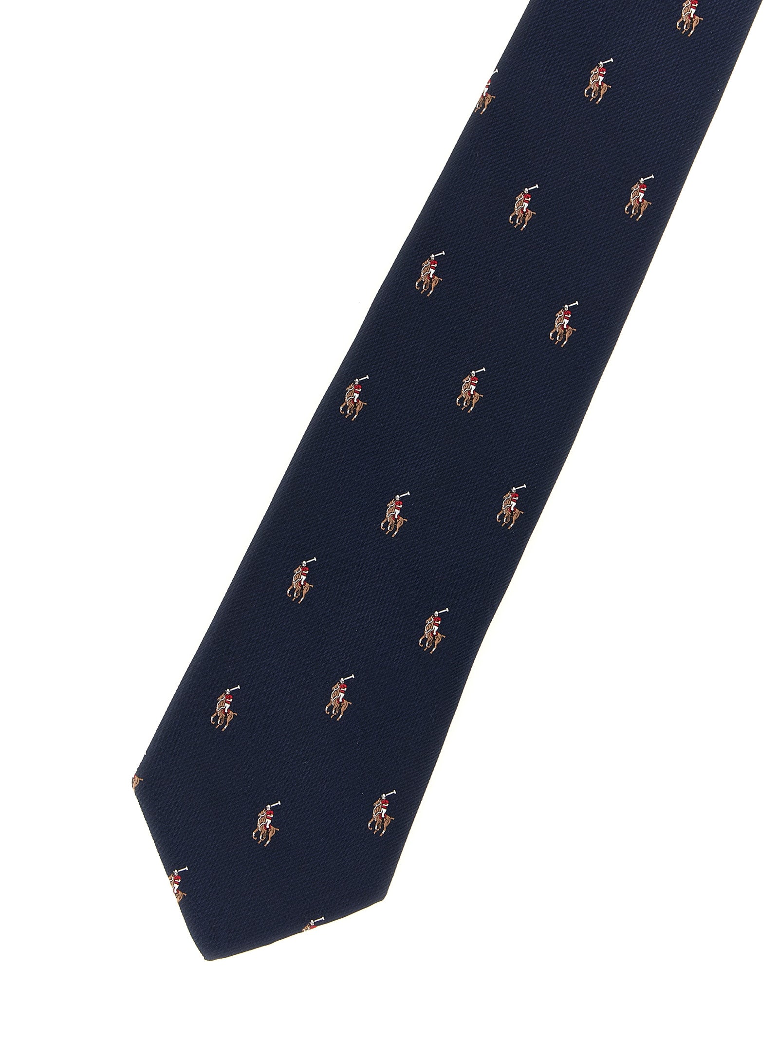 Polo Ralph Lauren Polo Pony Silk Repp Tie Navy-thumbmail-3