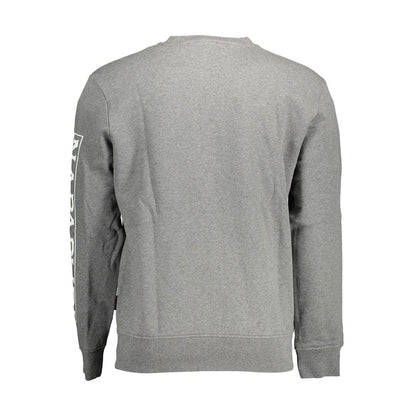 Napapijri Brown Cotton Men Sweater