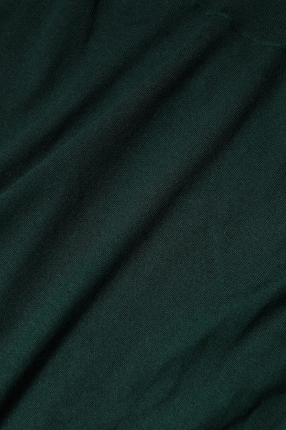 Dolce & Gabbana Green Cashmere Knitted Men Pullover Sweater