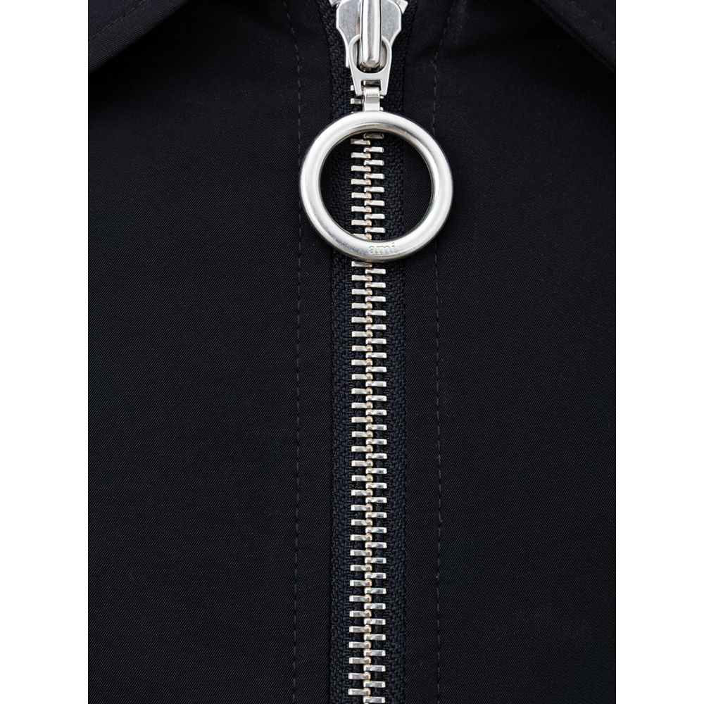 Ami Paris Black Polyester Jacket