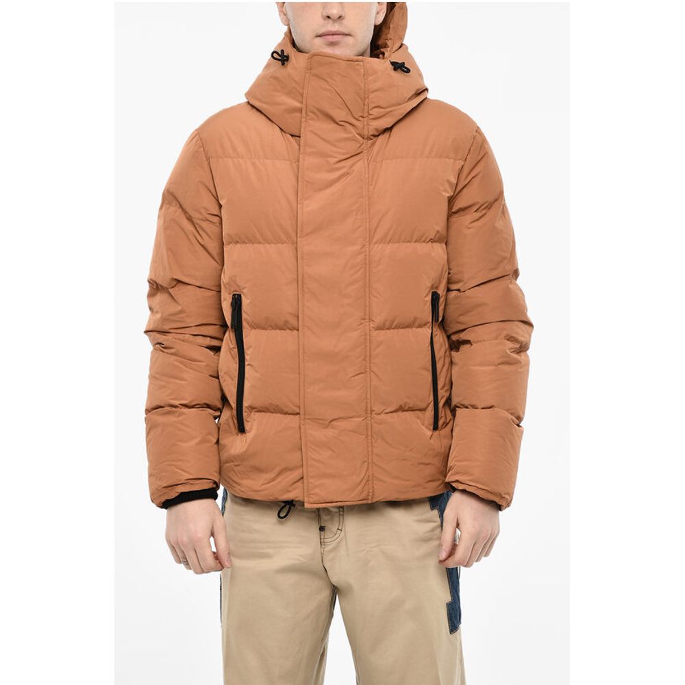 Dsquared² Quilted Hooded Duck Down