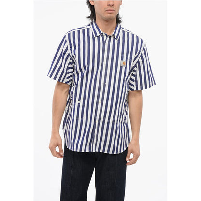Junya Watanabe JW X CARHARTT Awning Striped Cotton Shirt