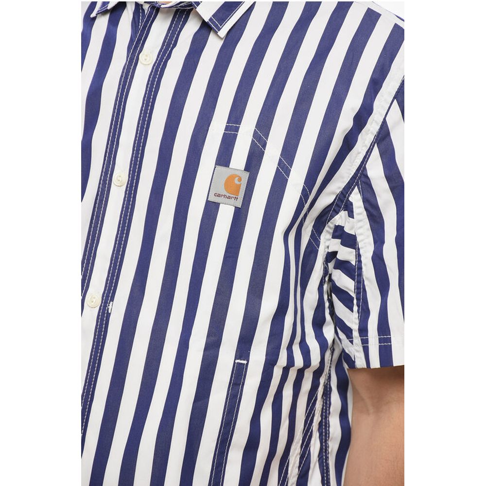 Junya Watanabe JW X CARHARTT Awning Striped Cotton Shirt