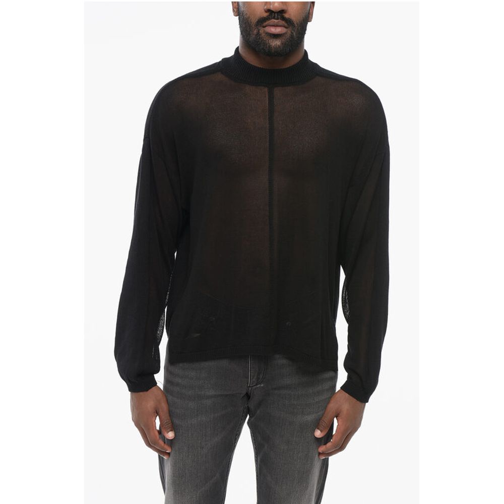 Rick Owens LIDO Crew Neck Cotton Sweater