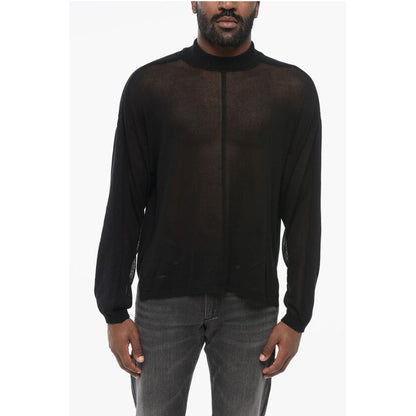 Rick Owens LIDO Crew Neck Cotton Sweater