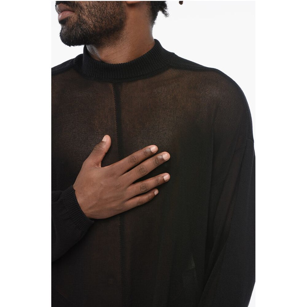Rick Owens LIDO Crew Neck Cotton Sweater