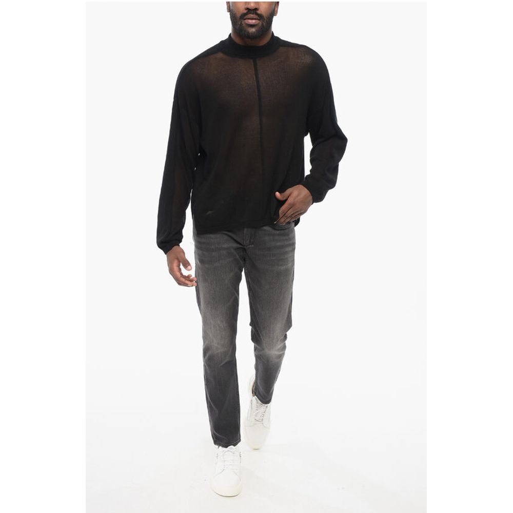 Rick Owens LIDO Crew Neck Cotton Sweater