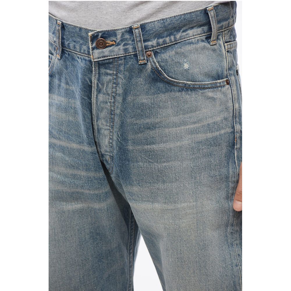Celine Vintage Washed Straight Fit Denims 23cm