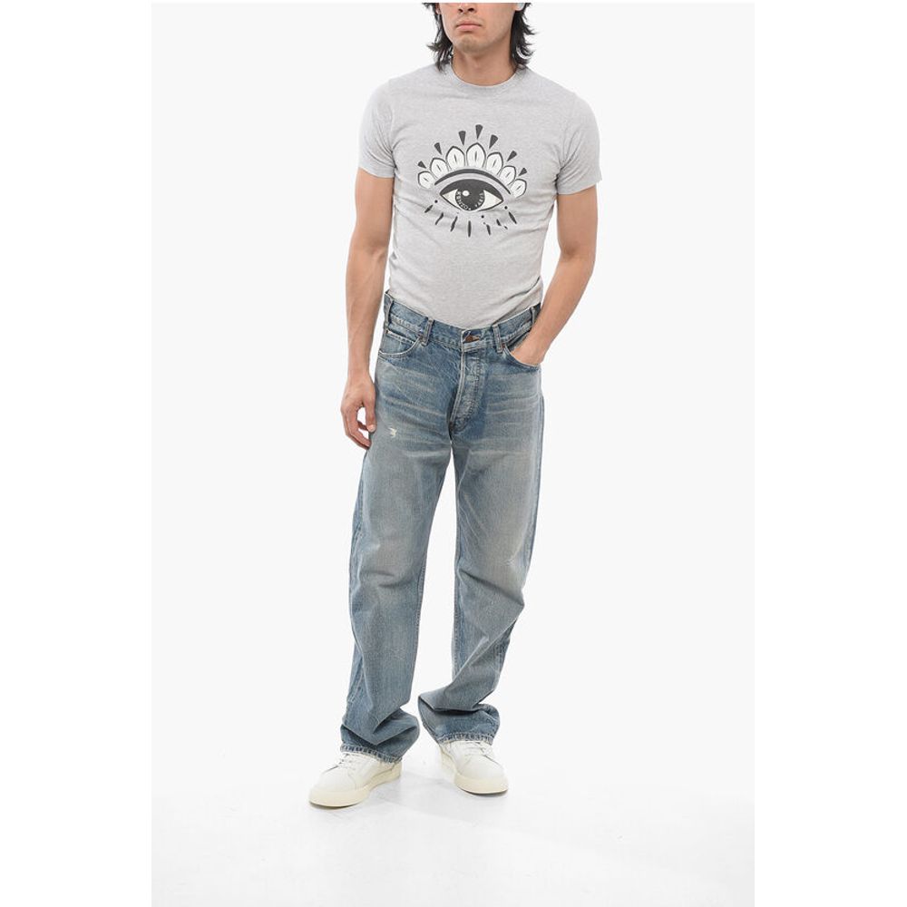 Celine Vintage Washed Straight Fit Denims 23cm