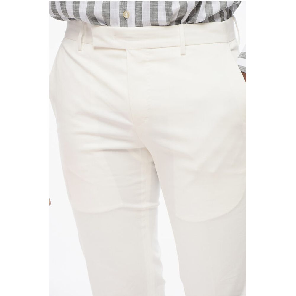 PT01 Stretch Cotton Slim Fit Chinos Pants