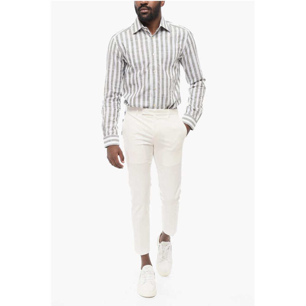 PT01 Stretch Cotton Slim Fit Chinos Pants