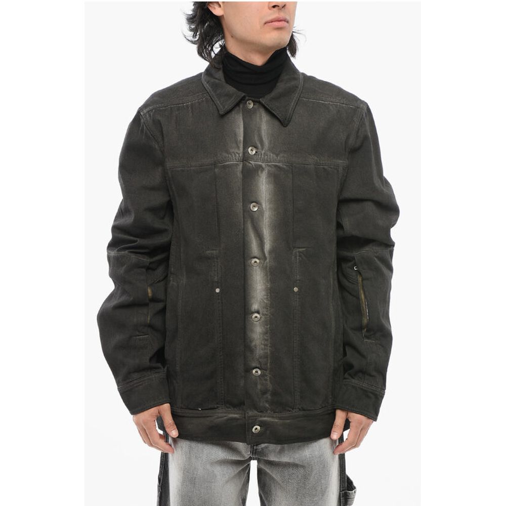 Rick Owens LIDO Vintage Washed WORKER Denim Jacket
