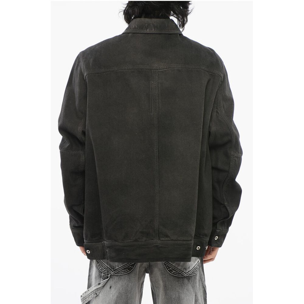 Rick Owens LIDO Vintage Washed WORKER Denim Jacket