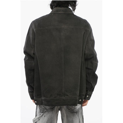 Rick Owens LIDO Vintage Washed WORKER Denim Jacket
