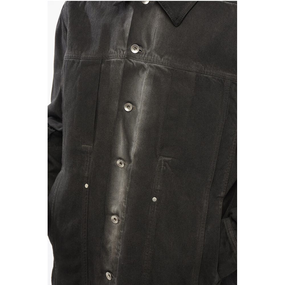 Rick Owens LIDO Vintage Washed WORKER Denim Jacket