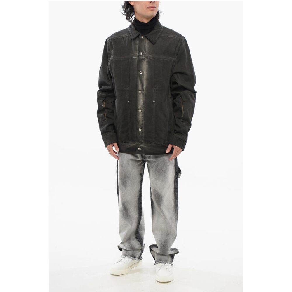 Rick Owens LIDO Vintage Washed WORKER Denim Jacket