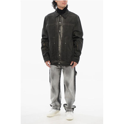 Rick Owens LIDO Vintage Washed WORKER Denim Jacket