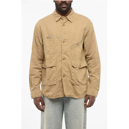 Junya Watanabe Linen Blend Multipocketed Overshirt