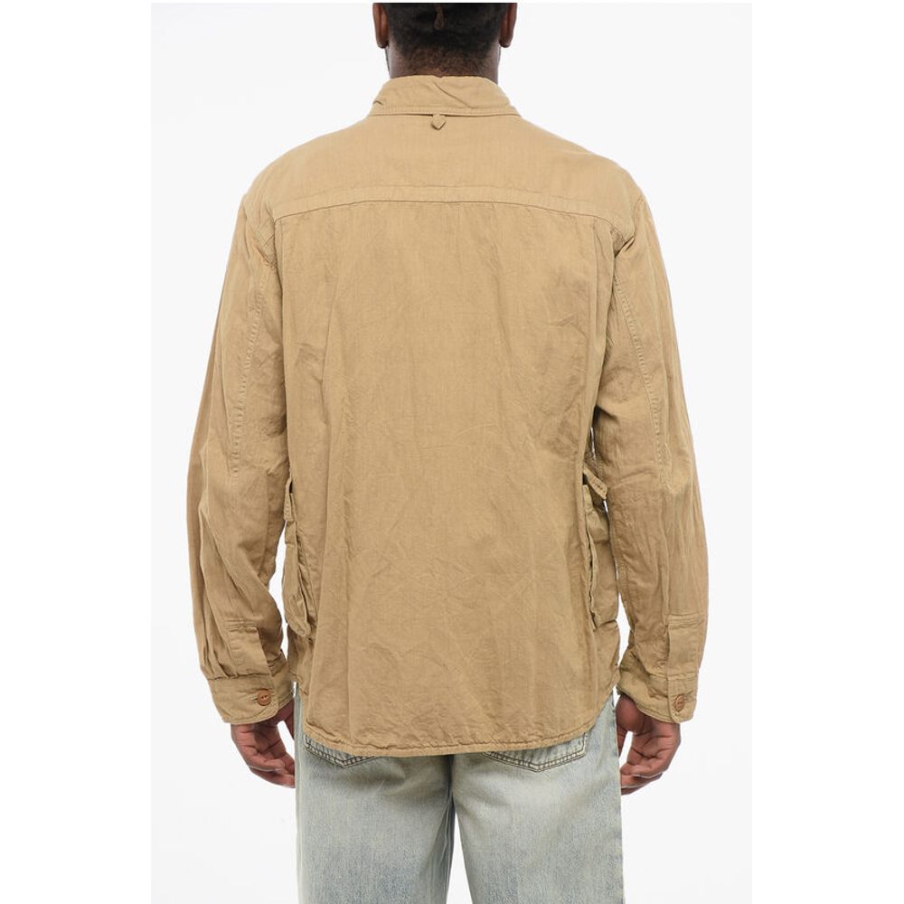 Junya Watanabe Linen Blend Multipocketed Overshirt