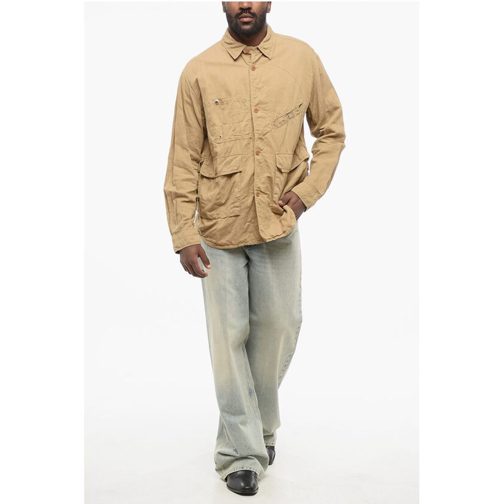 Junya Watanabe Linen Blend Multipocketed Overshirt