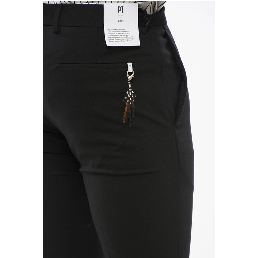 PT01 4-Pocketed Stretch Virgin Wool Pants