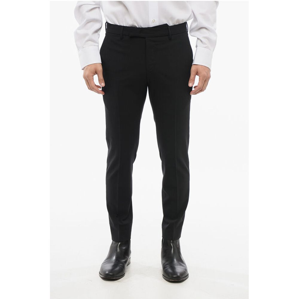 PT01 4-Pocketed Stretch Virgin Wool Pants