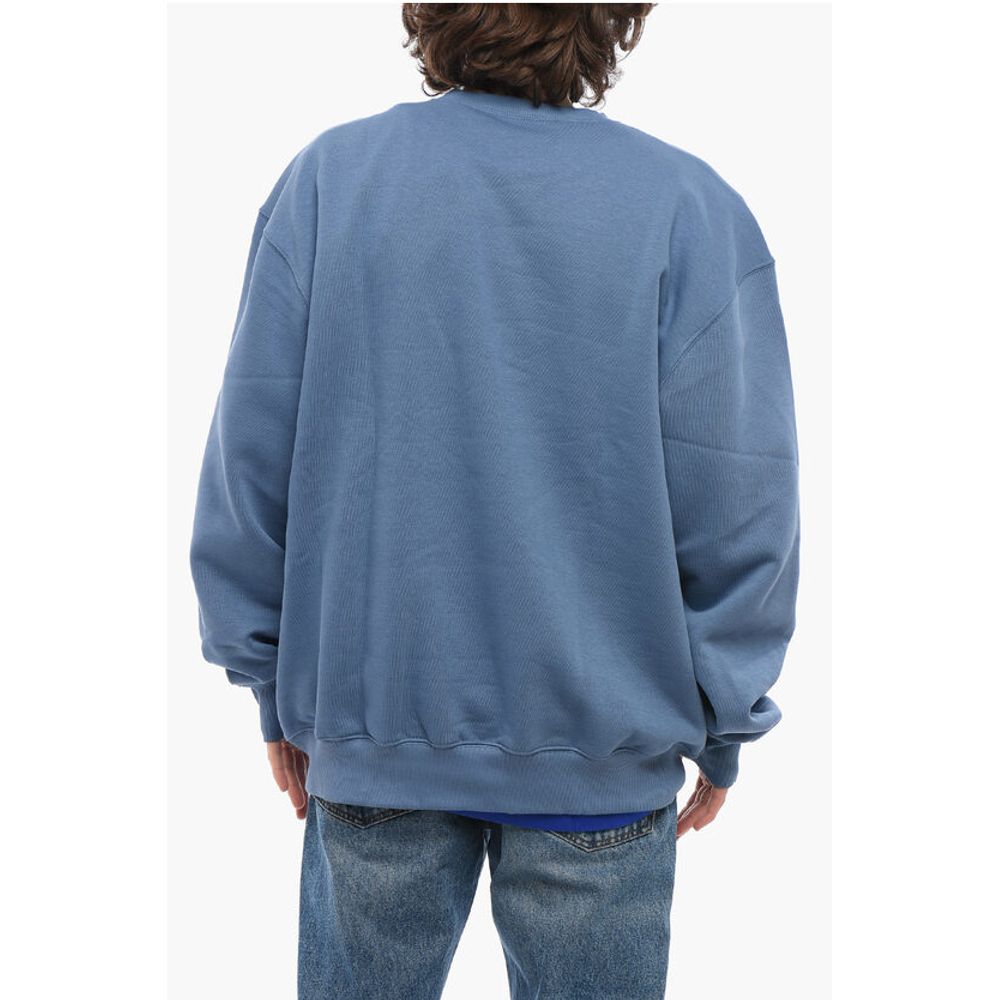 Carhartt Wip Fleeced Cotton Crew-neck Sweatshirt with Embroidered Logo