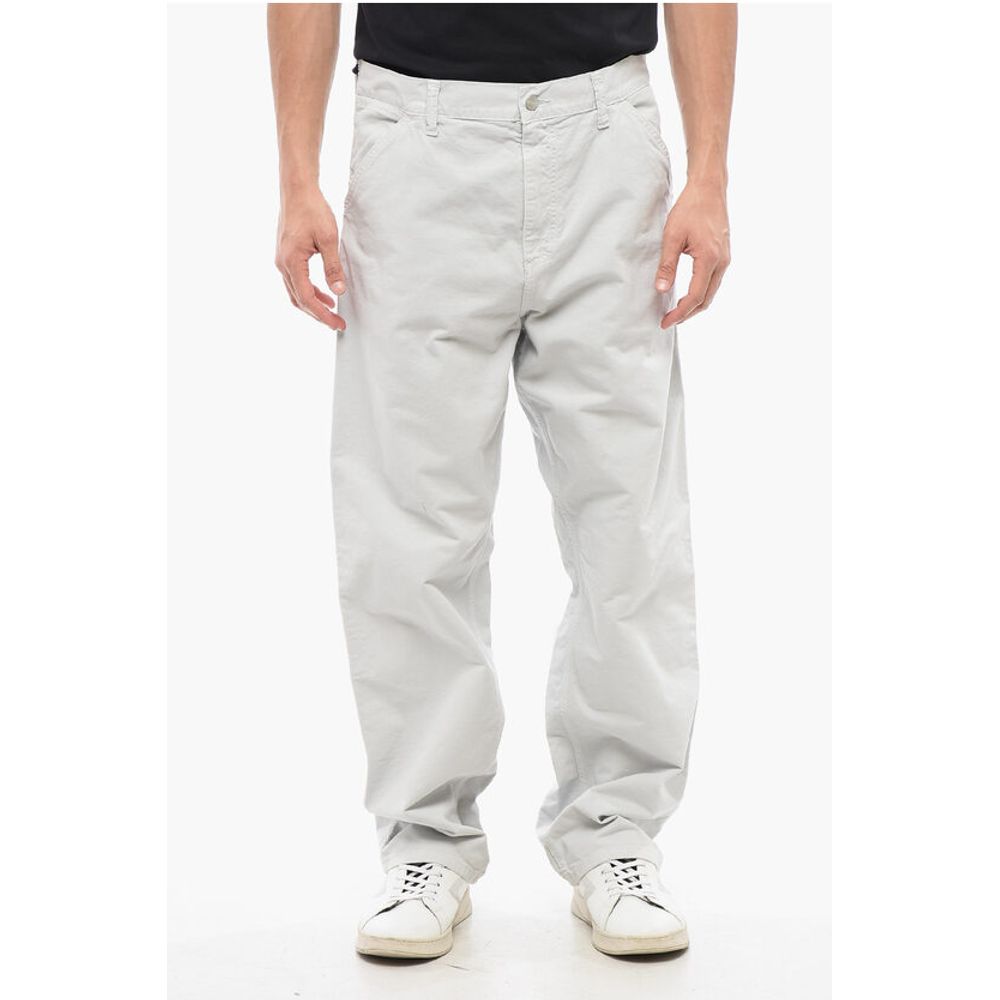 Carhartt Wip Straight Fit Cotton Twill SINGLE KNEE Pants