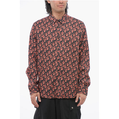 Viktor & Rolf Spread Collar Floral Patterned Shirt