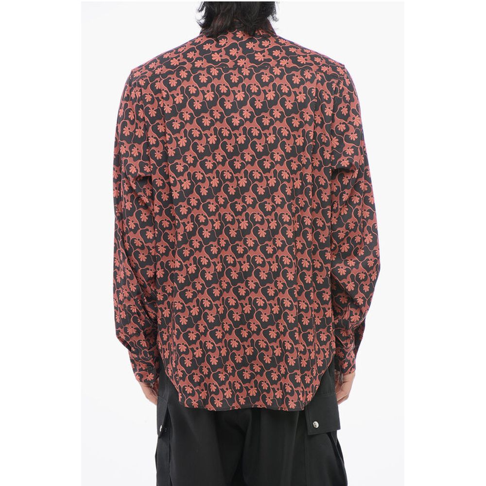 Viktor & Rolf Spread Collar Floral Patterned Shirt