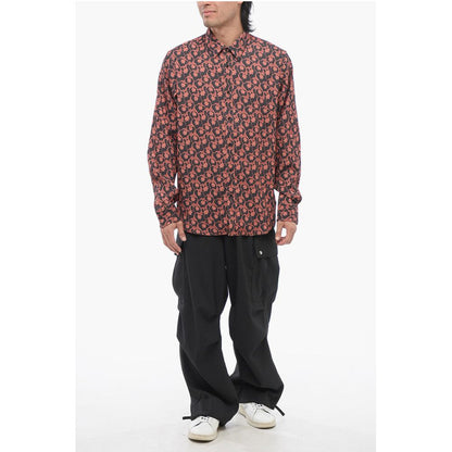 Viktor & Rolf Spread Collar Floral Patterned Shirt