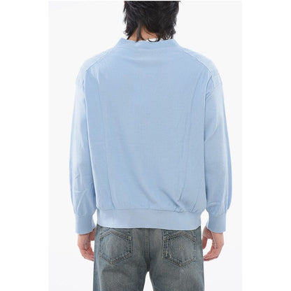 Viktor & Rolf Cotton Blend Cable Knit Cardigan