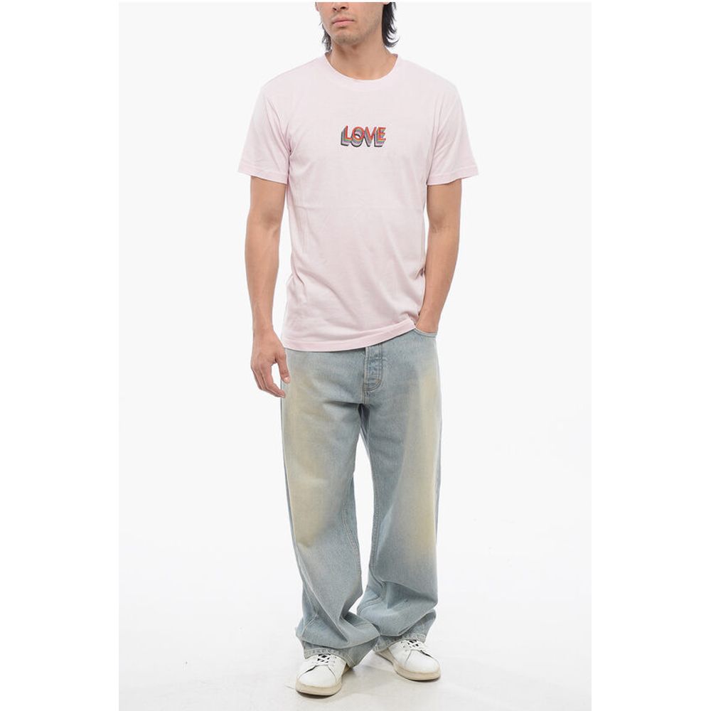 Viktor & Rolf Crew Neck LOVE T-Shirt with Embroidery