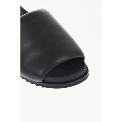 Rick Owens Leather Padded Slides