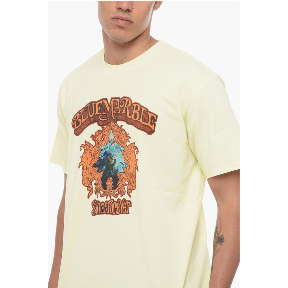 Bluemarble Printed Crew-neck T-Shirt