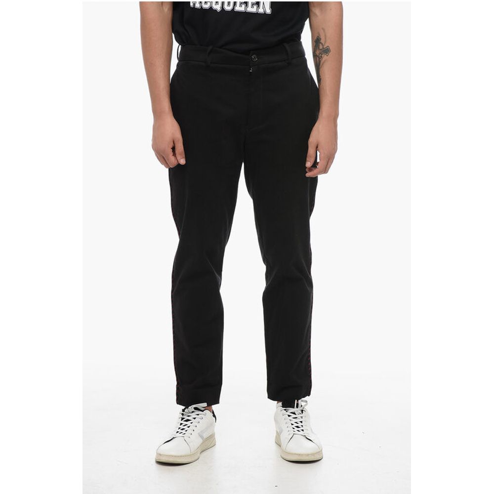 Moncler Cotton Chinos Pants with Side Lanyard