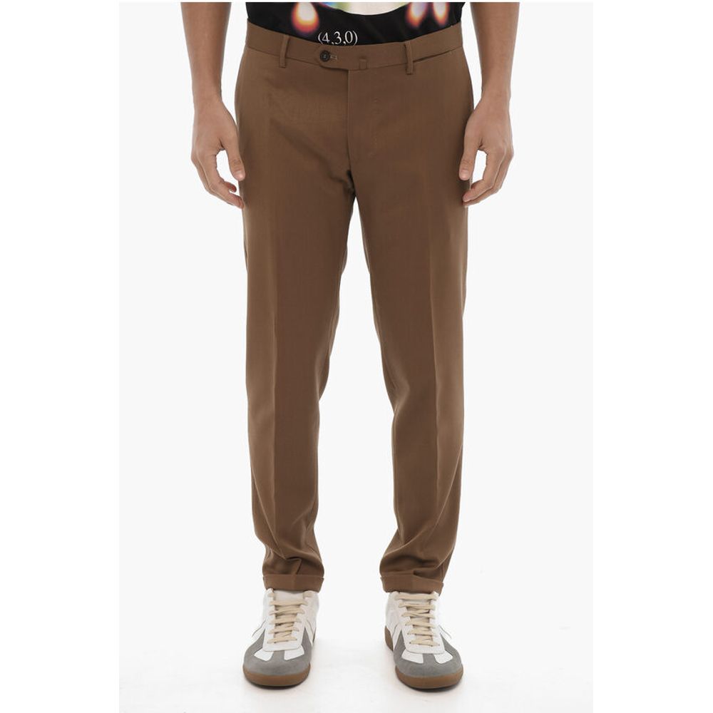Santaniello Cuffed Hem Twill DOWELL Chinos Pants