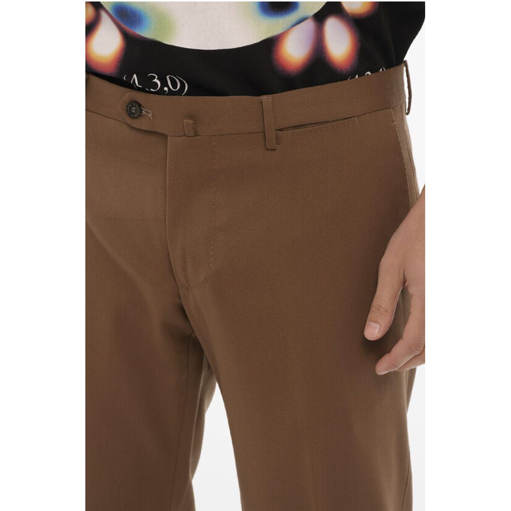 Santaniello Cuffed Hem Twill DOWELL Chinos Pants