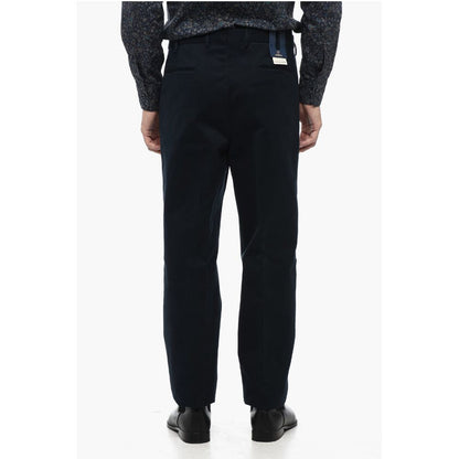 Santaniello Cotton CLARK Double Pleat Pants