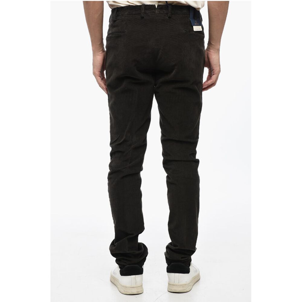 Santaniello Corduroy Slim Fit EVOLUTO Chino Pants