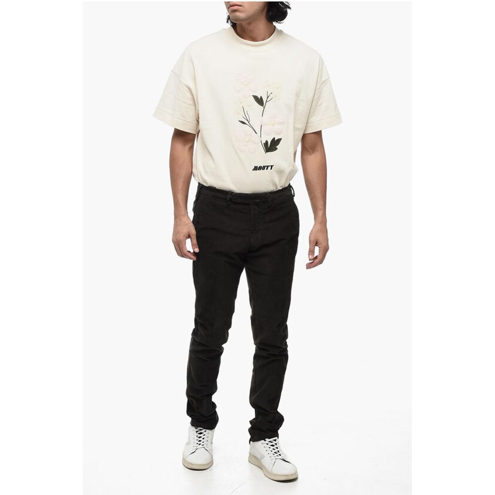 Santaniello Corduroy Slim Fit EVOLUTO Chino Pants