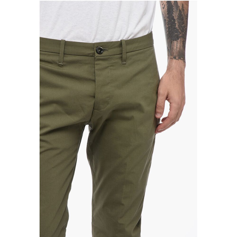 Nine In The Morning Chino Pants with Logo Patch